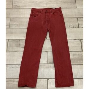 VTG Levis 505XX Jeans Mens 31.5 X 29.5  90s Straight Leg Regular Fit Red Tab USA